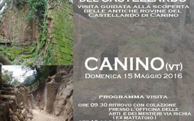 Passeggiata archeologica tra le rovine di Castellardo a Canino