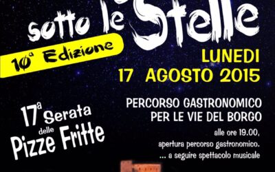 17 agosto – Mangiando sotto le stelle a Castel di Tora