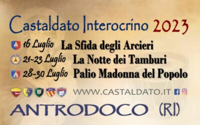 Antrodoco (RI) è Castaldato Interocrino – 16/30 luglio