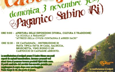 A Paganico Sabino (RI) la tradizionale “Castagnata” è plastic free – 3 novembre