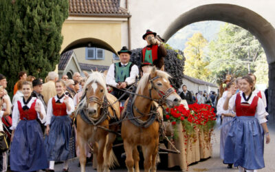 Si chiude la vendemmia e Merano (BZ) celebra la Festa dell’Uva – 13/15 ottobre