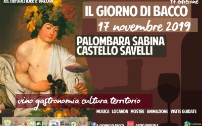 Palombara Sabina (RM), “Il Giorno di Bacco” anima il Castello Savelli – 17 nov