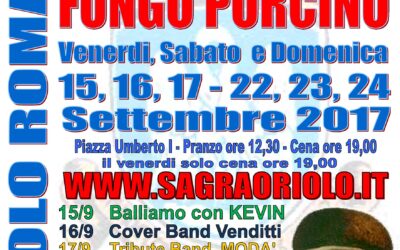 Il fungo porcino fa festa ad Oriolo Romano (VT) per due fine settimana – 15/24 set