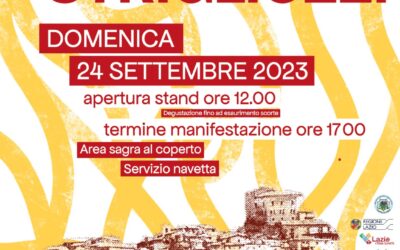 Castel di Tora (RI), Sagra degli Strigliozzi – 24 settembre