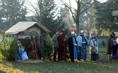 La famiglia protagonista al Presepe Vivente di San Biagio (MN) – 25 dic / 14 gen