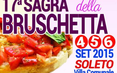 Sagra della bruschetta – Soleto (LE) – il 4 settembre