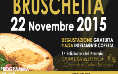 Sagra bruschetta Monteleone Sabino (RI) 22/11