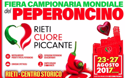 Rieti Cuore Piccante, arriva la kermesse + hot dell’estate – 23/27 agosto