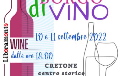 Cretone fa festa: ciammellocco e longarini  il 10-11 sett