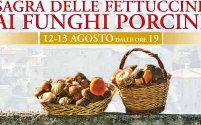 A Casaprota (RI) due serate estive dedicate alle fettuccine ai funghi porcini – 12/13 ago