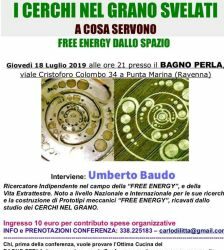 \” I CERCHI NEL GRANO SVELATI – FREE ENERGY DALLO SPAZIO\”