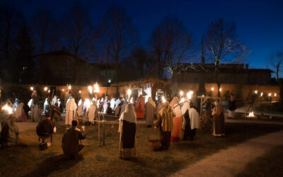 La famiglia protagonista al Presepe Vivente di San Biagio (MN) – 25 dic / 12 gen