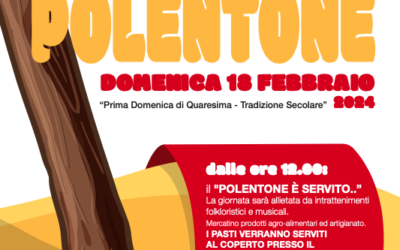 Castel di Tora (RI), è festa del polentone al sugo di magro – 18 feb