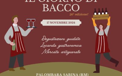 Palombara Sabina (RM), è il Giorno di Bacco – 17 novembre