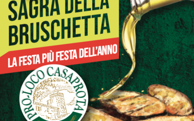 Casaprota (RI), Sagra della Bruschetta, anche in versione senza glutine! 25-26 gen