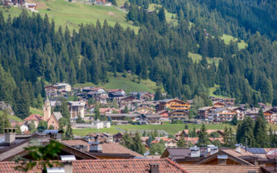 Pozza di Fassa (TN), il borgo della frana miracolosa