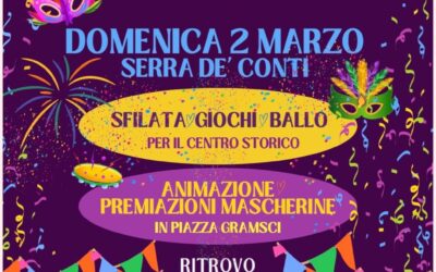 Serra de’ Conti (AN), è Carnevale – 2 marzo